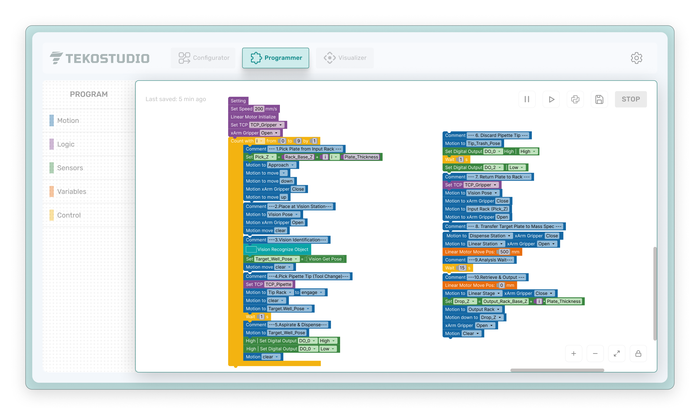 Design in TekoStudio
